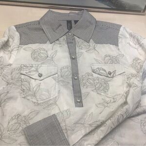 BKE Boutique Western Rodeo Women’s M Cotton Shirt